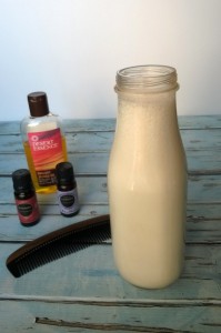 Coconut Oil Shampoo with Honey and Essential Oils