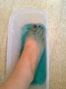 Detox Foot Soaks with Listerine and Epsom Salt