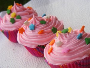 Homemade Cupcake Bath Bombs