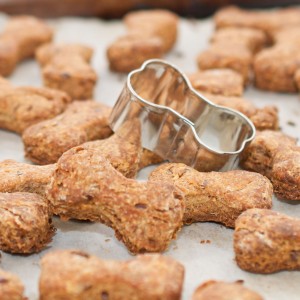 Homemade Dog Biscuits with Baby Food