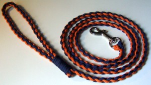 4 Strand Round Braid Paracord Dog Leash