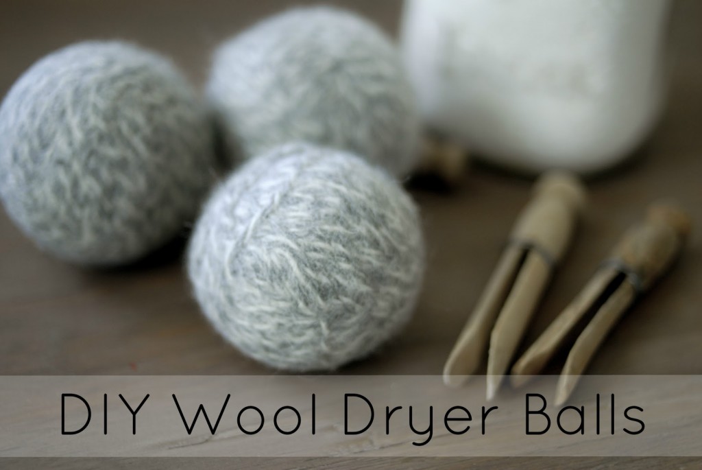 How to make Wool Dryer Balls Going Evergreen