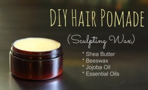 Simple Homemade Hair Pomade