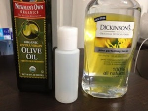 Homemade Olive Oil Eye Makeup Remover