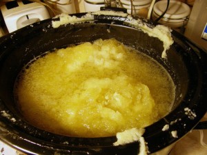 Hot Process Soap in a Crockpot